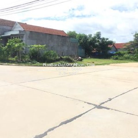 Bán 2 lô góc tại khu bờ kè phú phong, tây sơn