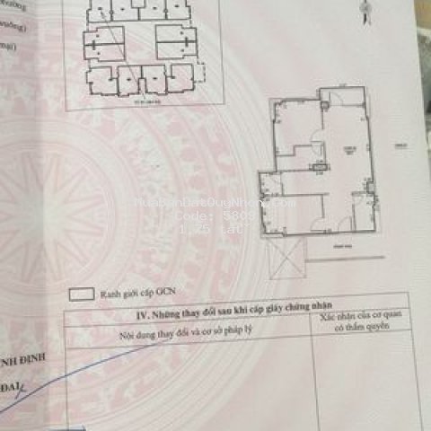 Bán chung cư thịnh phát