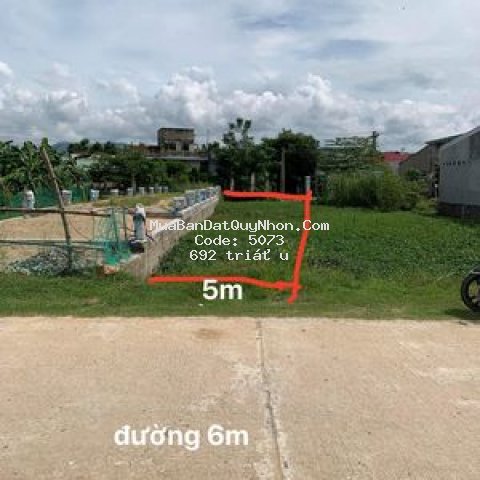 Bán đất khu tdc xã nhơn hạnh , tx an nhơn