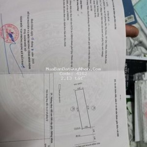 Bán đất kv5 p bùi thị xuân 13.2tr/m2