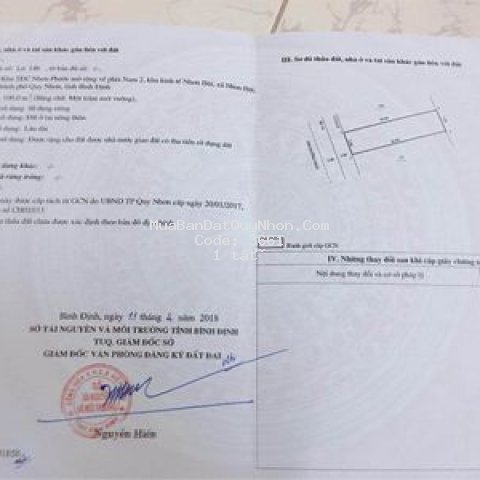 Bán đất nhơn hội 100m2 và 150m2 giá rẻ cho ai cần