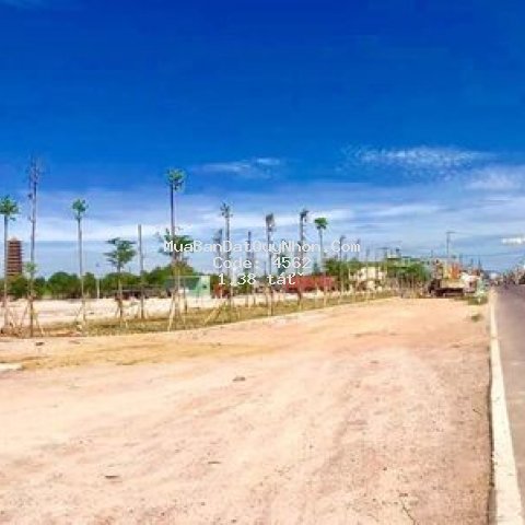 Bán đất sổ đỏ ngay ql1a, nhơn hưng, an nhơn