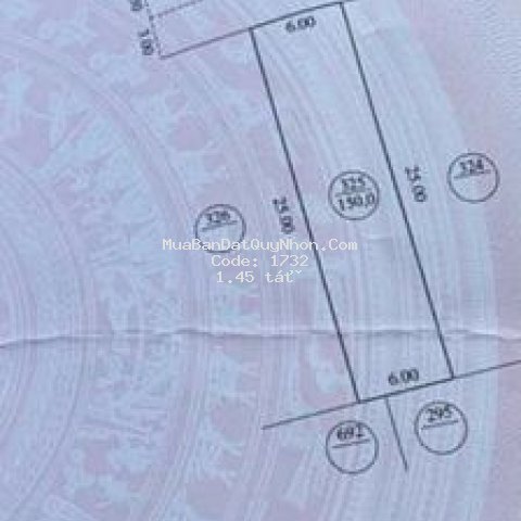 Bán đất tđc nhơn phước, 150m2, quy nhơn, bình định