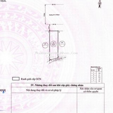 Bán đất thị xã an nhơn 90m² chính chủ ra gấp