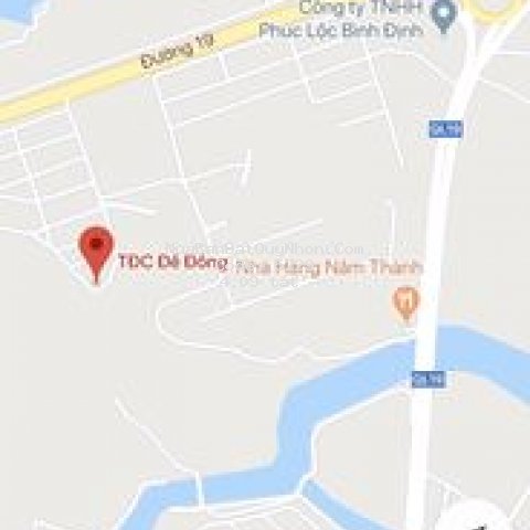 Bán lô đất 7mx19m vuông vức rất đẹp kdc đê đông-a2