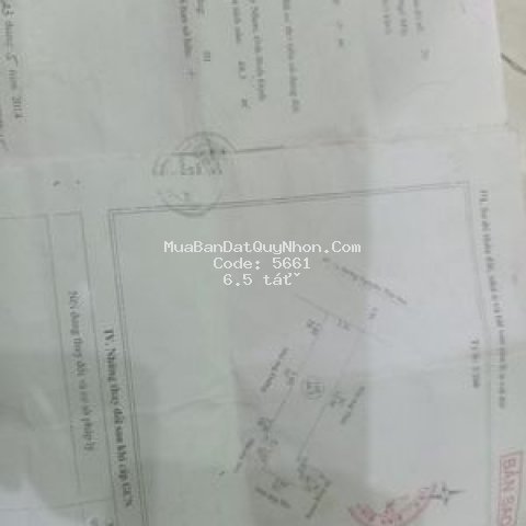 Bán nhà mặt tiền đường nguyễn thái học , gần chợ