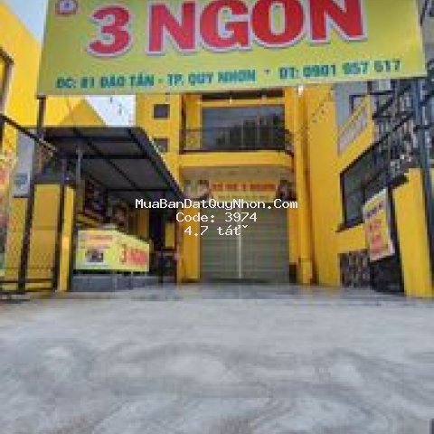 Bán nhà mặt tiền tại quy nhơn 240 m2