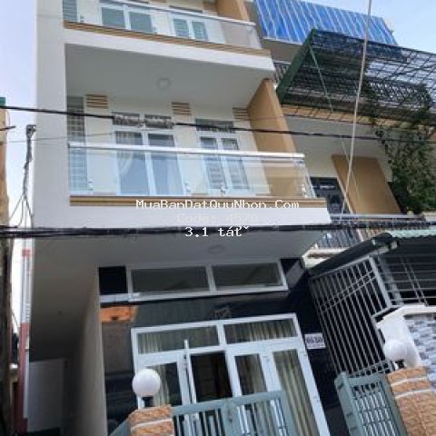 Bán nhà mới hẻm 477 nguyễn thai hoc,p nguyễnvăn cu