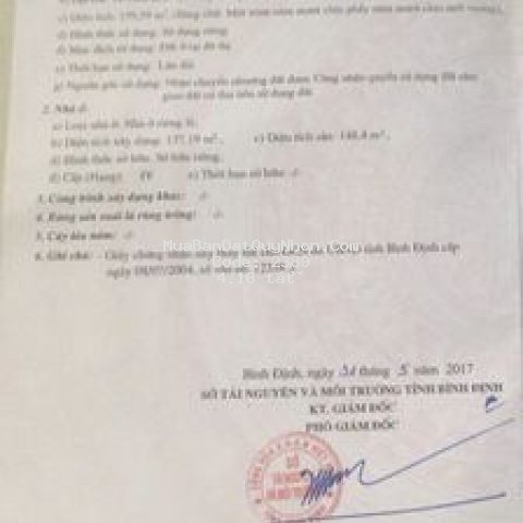 Bán nhà mt lạc long quân gần ks vương quốc