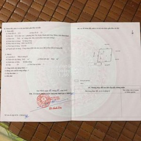 Cần bán gấp nhà tại phường bùi thị xuân, tp. quy n