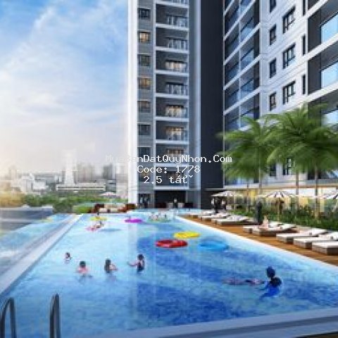 Căn hộ cao cấp trung tâm tp.quy nhơn ck 10%, 2ty5