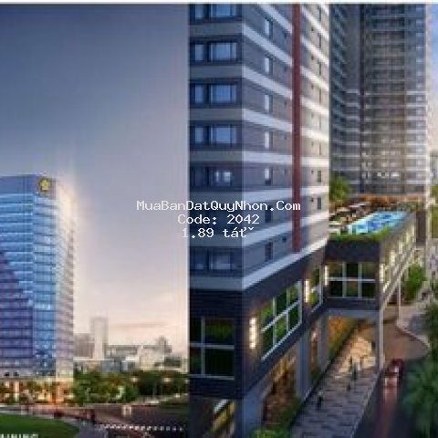 Căn hộ chung cư grand center quy nhơn 49.9m2 1pn