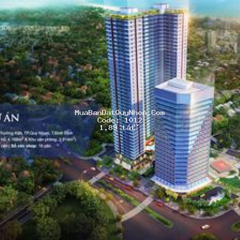 Căn hộ grand center quy nhơn 49.9m² 1pn