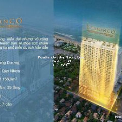 Căn hộ view biển quy nhơn cần bán gấp