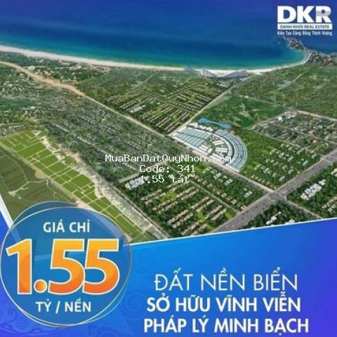 Cc ra nhanh lô đất tp quy nhơn, 1,5 tỷ