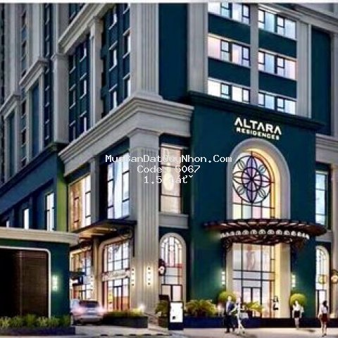 Chung cư altara residences 45.01m² 1pn