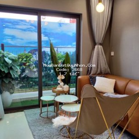 Chung cư nhà ở xanh bên sông hà thanh 78m² 3 pn