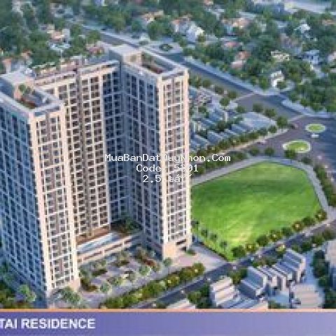 Chung cư phú tài residence 96m² 3pn giá chỉ từ 2tỷ