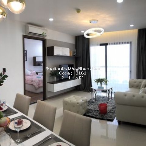 Chung cư thành phố qui nhơn 96m² 3pn