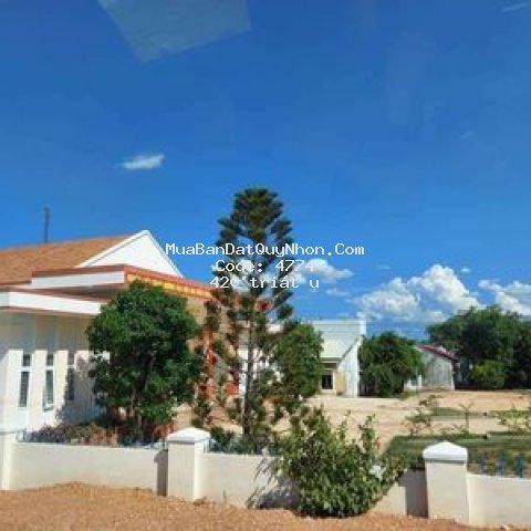 đất cạnh nhà văn hóa xã nhơn mỹ