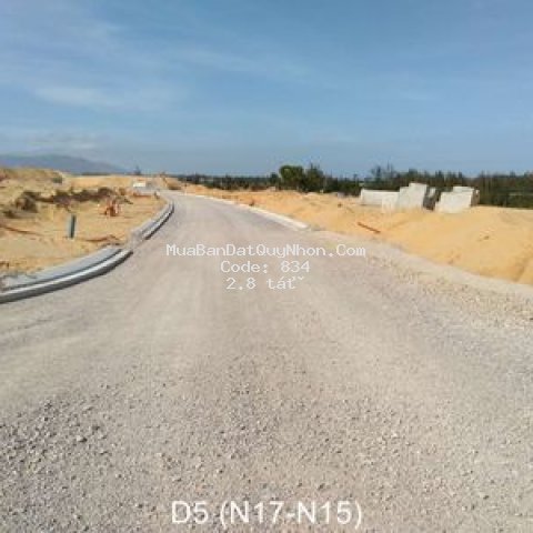 đất đường ql 19b xã nhơn châu view biển, đầm thị n
