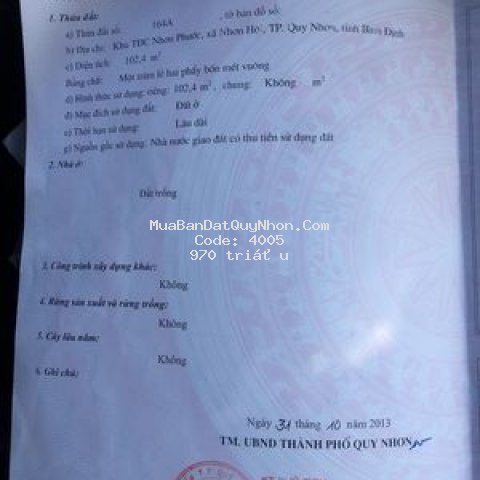 đất gần flc nhơn lý giá rẻ hơn thị trường