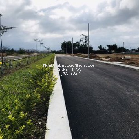 đất kđt cẩm văn tx an nhơn 125m2 sổ đỏ riêng