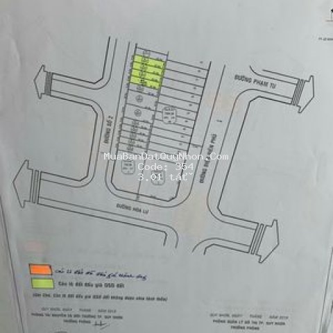 đất mặt tiền khu đông điện biên phủ, quy nhơn