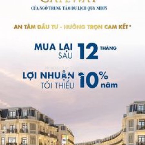 đất nền tp quy nhơn kỳ co gateway 1,55 tỷ cam kết