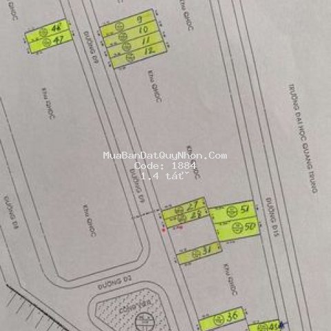 đất thành phố qui nhơn 100m²