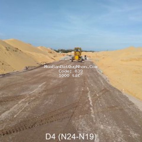 đất thành phố qui nhơn 126m² hướng nam view biển