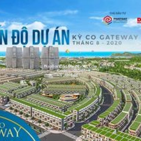 Dự án khu đô thị biển kỳ co gateway,shr ,giá:1,5tỷ