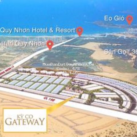 Kỳ co gateway đất ven biển sổ đỏ 1,48 tỷ/nền