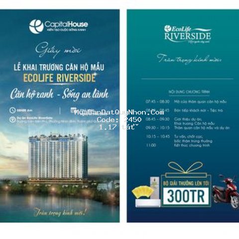 Lễ khai trương căn hộ mẫu dự án ecolife riverside