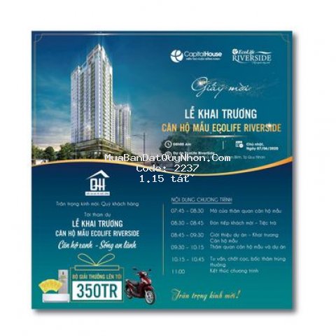 Lễ khai trương căn hộ mẫu ecolife riverside
