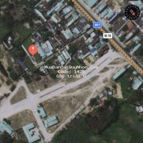 Lô đất phú tài ngang 5m giá 9,3tr/m2 cách ql1a 50m