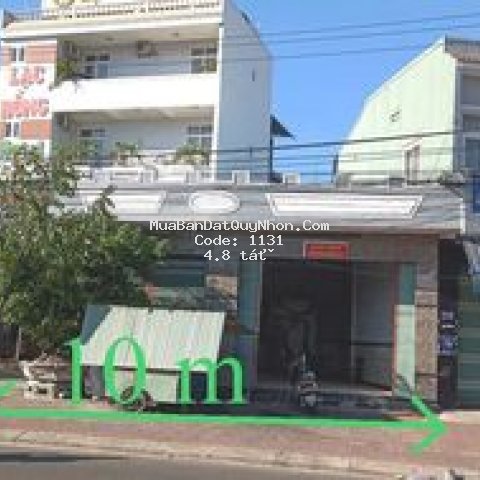 Nhà 1750 hùng vương, mặt tiền 10m- 134 m2 – 4,8 tỷ