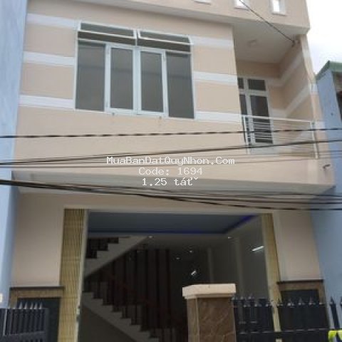 Nhà 2 tầng mới xây hẻm quốc lộ 1a phú tài
