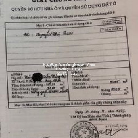 Nhà 2 tầng ngang 6m vuông vức trần hưng đạo