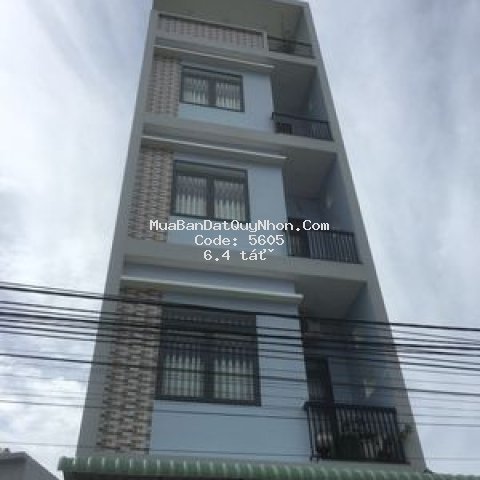 Nhà 5 tầng mặt tiền kdc cầu lê thanh nghị