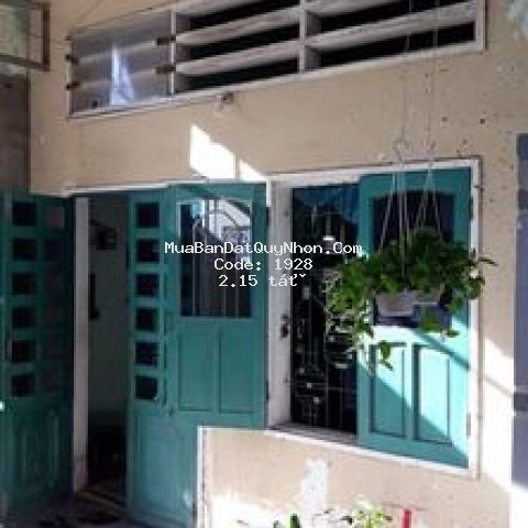 Nhà hẻm tây sơn, tp quy nhơn. bán gấp thu hồi vốn