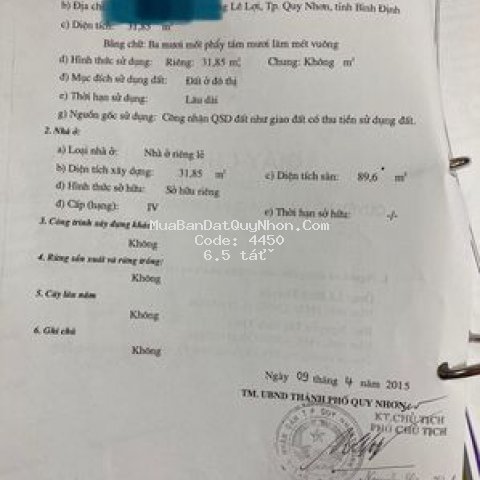 Nhà mặt tiền đường 15m cách biển 10m tp quy nhơn Nhà mặt tiền đường 15m cách biển 10m tp quy nhơn