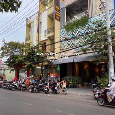 Nhà mặt tiền lô góc đường ngô mây giá rẻ nở hậu Nhà mặt tiền lô góc đường ngô mây giá rẻ nở hậu
