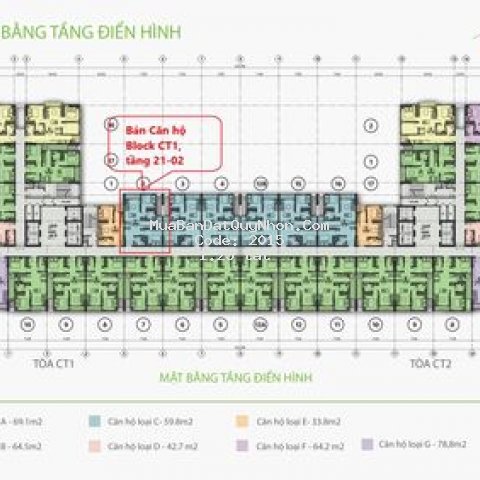 Sang nhượng gấp căn hộ 2pn ecolife riverside