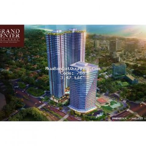 Suất nội bộ căn 3pn dự án grand center quy nhon