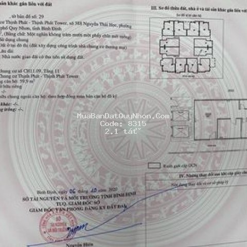 Bán căn hộ c11.09 full nội thất - thịnh phát tower