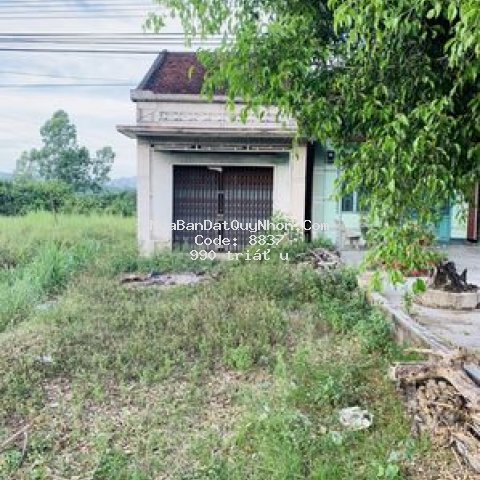 Bán đất kèm nhà mt tây thuận, tây sơn, bình định