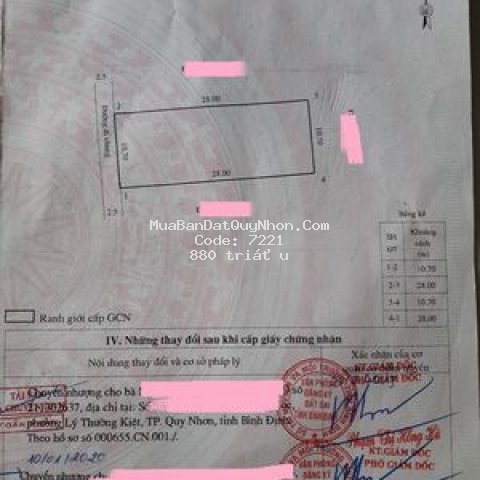 Bán đất xã phước mỹ quy nhơn 300m2 n10