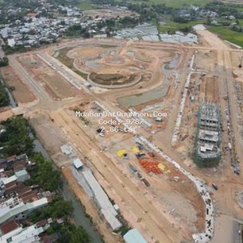 Bán lô đất biệt thự view hồ trung tâm tx. an nhơn