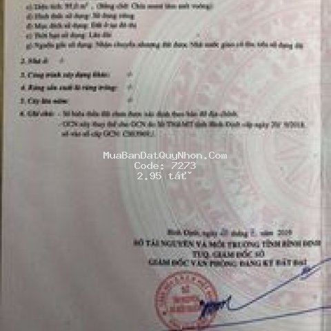 Bán lô đất mt phạm thế hiển